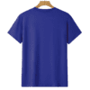 a dark blue t-shirt