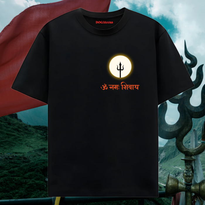 Men T-Shirt Shiva Printed