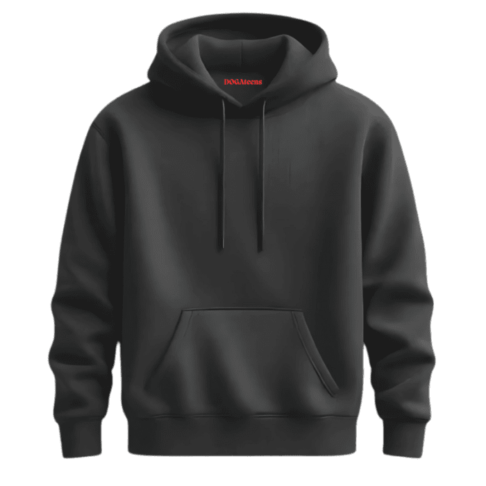 A Black Sweatshirt Front