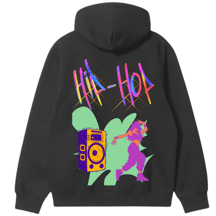 Winterwear- Unisex Oversized Fit Hoodie/Jacket - Hip Hop- Graphic Hoodies-Dth-011