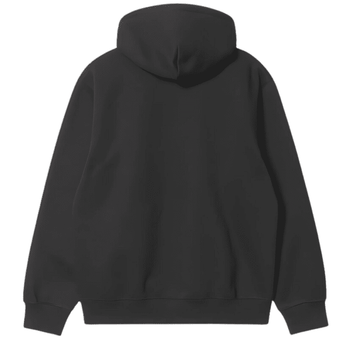 A Black Hoodie With A White Background